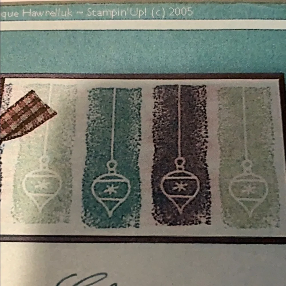 🎭 3/$25 - Stipple Celebrations wood stamp set
